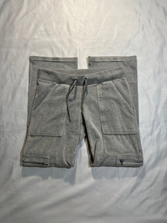 (M)vtg grey gap flared terry cloth sweatpants