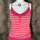 (L)early 2000s striped tank top