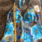 (M)blue summer halter top