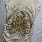 (XL)crème baby phat y2k top