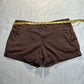 (M)early 2000s bebe brown cargo shorts