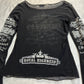 (XL)early 2000s caché princess mesh long sleeve