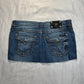 (sz 28)reworked miss me mini skirt
