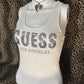 (S)early 2000s white guess tank top