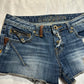 (SZ 6)early 2000s denim shorts