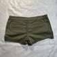 (SZ 5)green cargo mini shorts