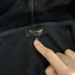 (M)juicy couture black velour zip up