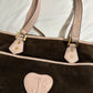 vtg juicy couture velour “heaven on earth” diaper bag