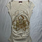 (XL)crème baby phat y2k top